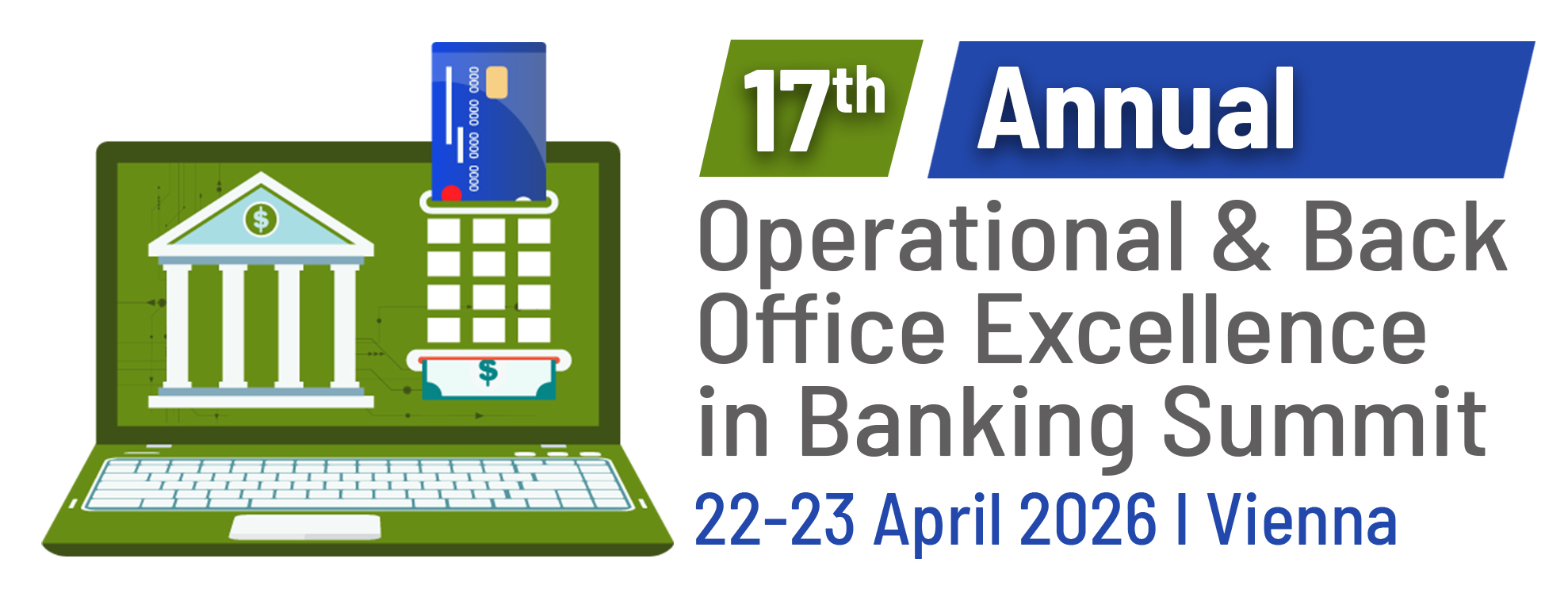 Back Office Banking Summit 2026 |17th Operational Excellence